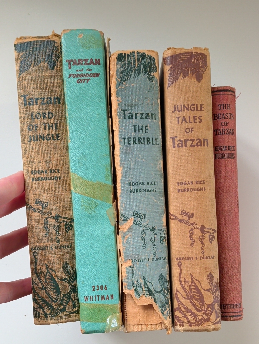 Lot Of As Is Vintage Tarzan Books